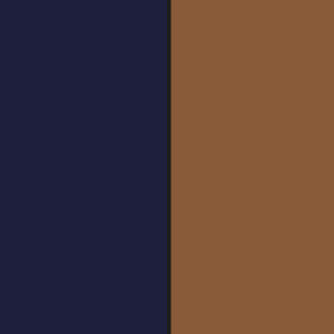 blu navy + noce